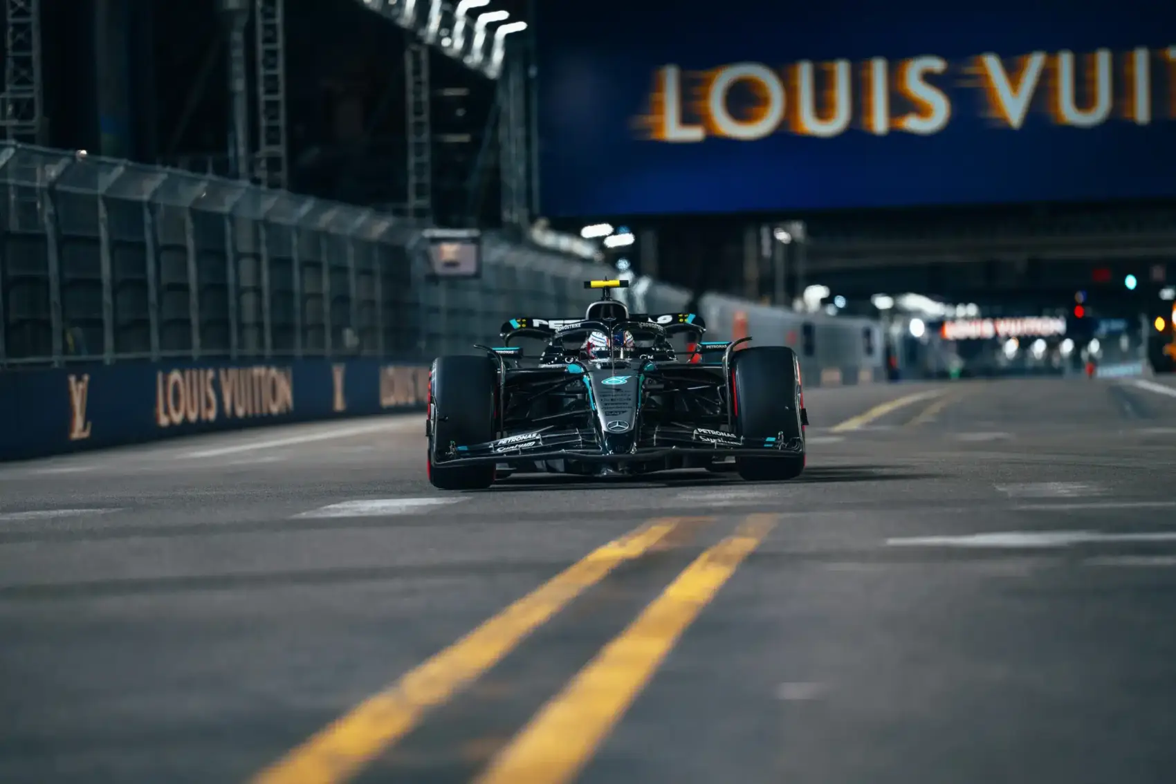 Forma-1, Andrea Kimi Antonelli, Mercedes, Las Vegas-i Nagydíj 2025, futam