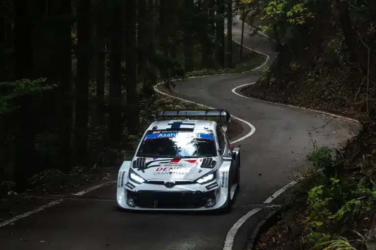 Pajari örül, hogy a Toyota hazai versenyén tudott először dobogóra állni