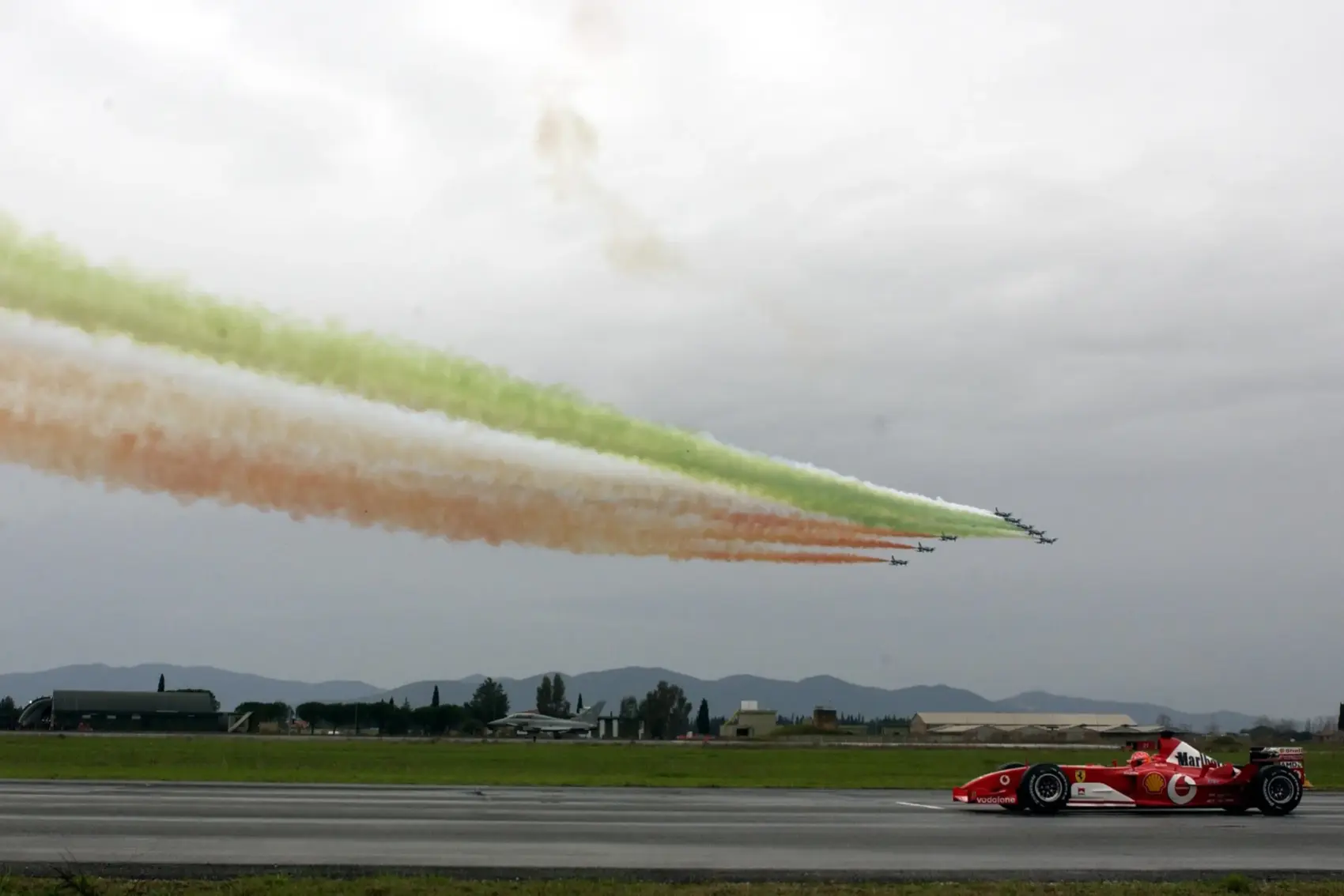 Michael Schumacher, Ferrari, Eurofighter Typhoon, 2003