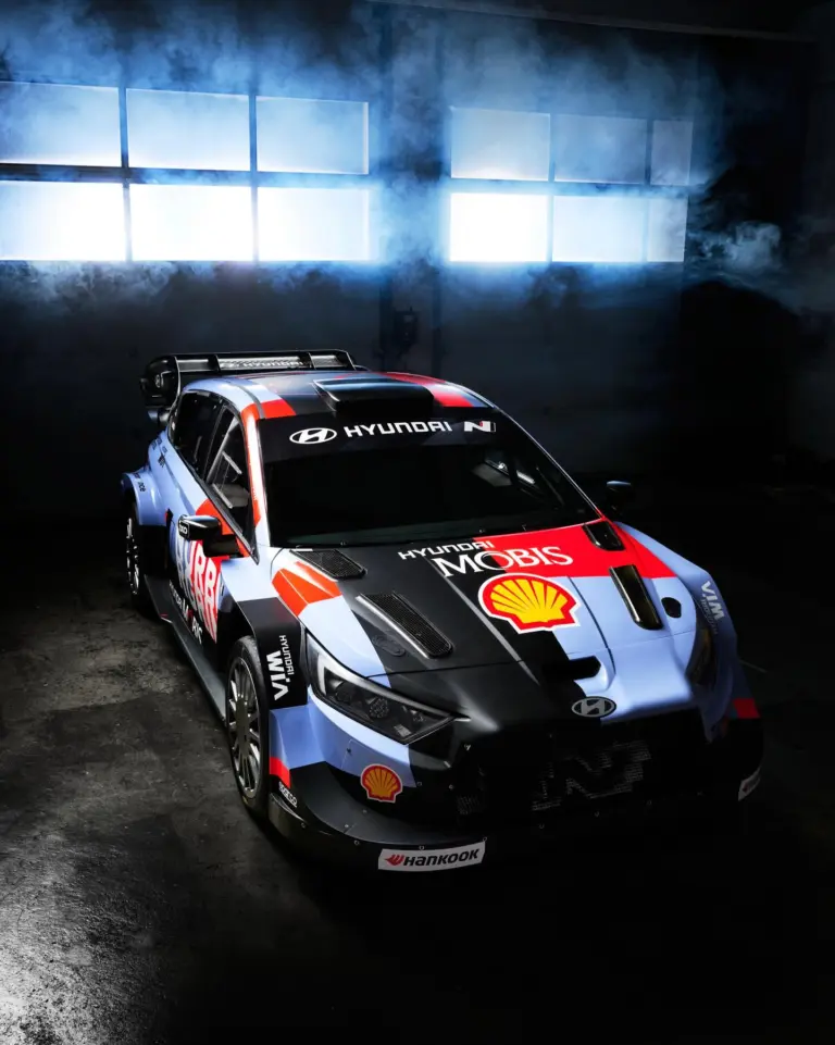 Új festést kapnak a Hyundai Rally1-es autói a 2026-os évre
