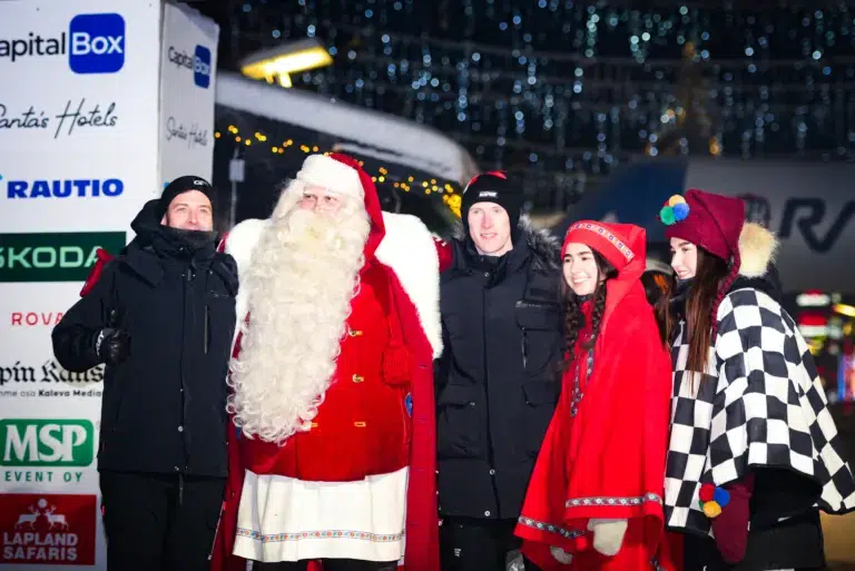 Szoros csata Evans mögött a dermesztő hidegben zajló Lappföld Rallyn