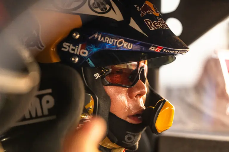 Törtek az autók a Monte shakedownján, Katsuta volt a leggyorsabb