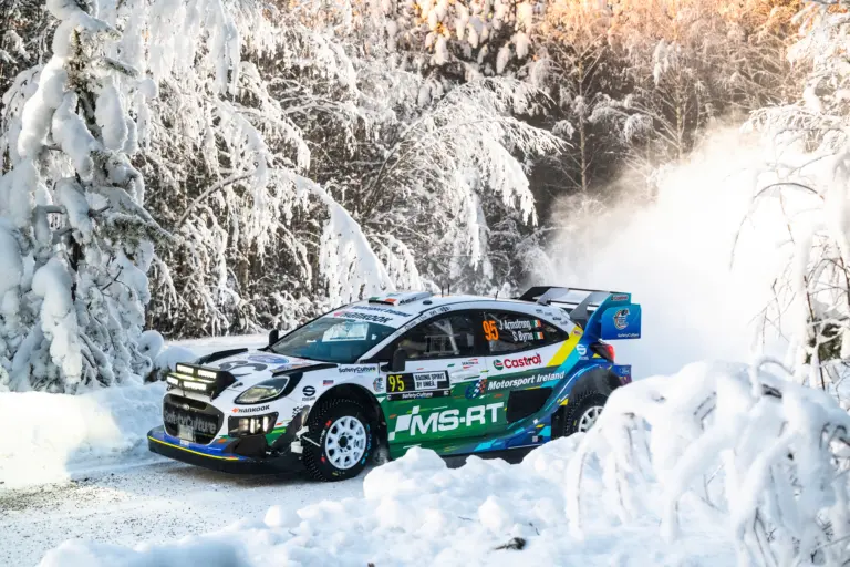 Millener sajnálja a defekteket, de két versenyzővel is elégedett volt a Svéd Rallyn