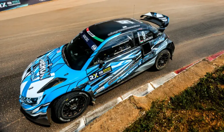 A tavaly történelmet író Koncseg Zoltán újabb bravúrokra készül idén a Rallycross Eb-n